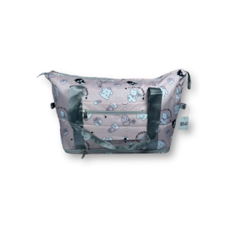 Дорожня жіноча сумка Fashion, 25л, 1 відділення, розширення об"єму, додаткові кишені, розмір: 43*41*20 см, рожева - Інтернет-магазин спільних покупок ToGether