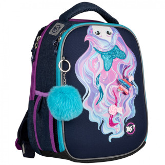 Шкільний рюкзак YES, каркасний, два відділення, дві бічні кишені,розмір: 35*28*15см, Caramel Girl H-100 - Інтернет-магазин спільних покупок ToGether