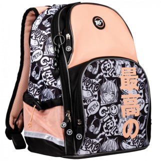 Рюкзак шкільний напівкаркасний Yes Anime S-100 одне відділення, дві фронтальні кишені, бічні кишені розмір: 37 х 30 х 14 см - Інтернет-магазин спільних покупок ToGether