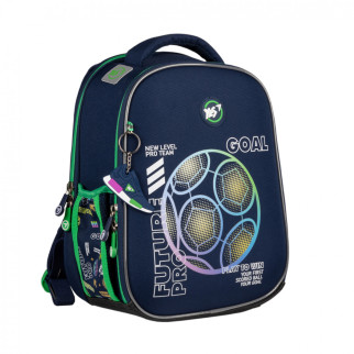 Шкільний рюкзак YES Your Goal H-100, каркасний, два відділення, дві бічні кишені,розмір: 35*28*15см - Інтернет-магазин спільних покупок ToGether