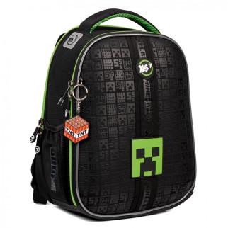 Шкільний рюкзак YES Minecraft H-100, каркасний, два відділення, дві бічні кишені,розмір: 35*28*15см - Інтернет-магазин спільних покупок ToGether