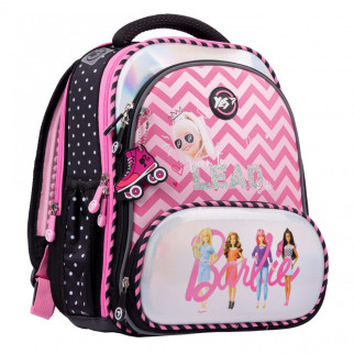 Рюкзак шкільний напівкаркасний YES S-30 JUNO ULTRA Premium Barbie, два відділення, дві фронтальні кишені, дві бічні кишені розмір: 36 x 27 x 18 см - Інтернет-магазин спільних покупок ToGether