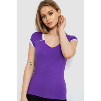 Футболка-топ жіноча, колір фіолетовий, 186R516 - Інтернет-магазин спільних покупок ToGether