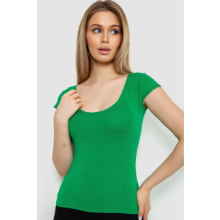 Топ з укороченим рукавом, колір зелений, 186RG500 - Інтернет-магазин спільних покупок ToGether