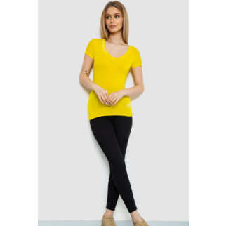 Футболка-топ жіноча, колір жовтий, 186R513 - Інтернет-магазин спільних покупок ToGether
