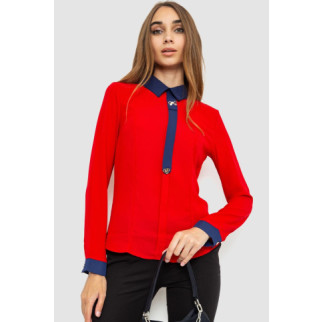 Блуза ошатна, колір червоний, 186R101 - Інтернет-магазин спільних покупок ToGether