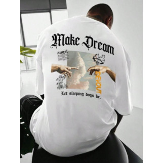 Белая мужская футболка.57-039 - Інтернет-магазин спільних покупок ToGether