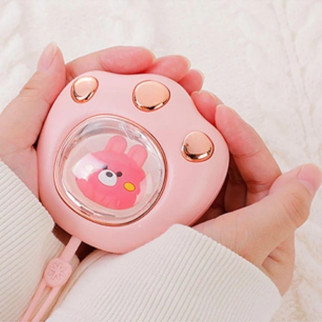 Електрична грілка для рук Котяча лапка, грілка для дітей рожева USB багаторазова - Інтернет-магазин спільних покупок ToGether