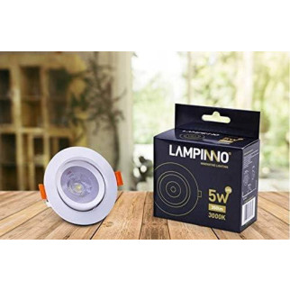 Lampinno стельові точкові світильники потужністю 5 Вт, білі - Інтернет-магазин спільних покупок ToGether