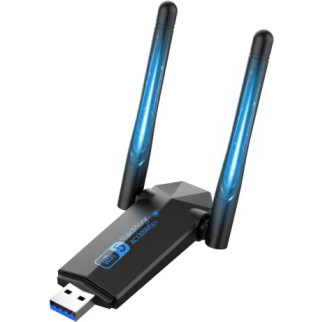 Мережевий адаптер Wi-Fi, адаптер для ПК, адаптер WLAN ElecMoga USB 3.0, 1300 Мбіт/с, ПК, 2,4 ГГц/5,8 ГГц, - Інтернет-магазин спільних покупок ToGether