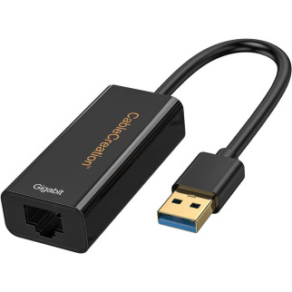 Адаптер USB-Ethernet, мережевий адаптер CableCreation USB 3.0-10/100/1000 Gigabit - Інтернет-магазин спільних покупок ToGether