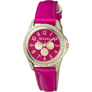 Аналоговий кварцовий годинник Tikkers для дівчаток з ремінцем зі штучної шкіри TK0130 - Інтернет-магазин спільних покупок ToGether