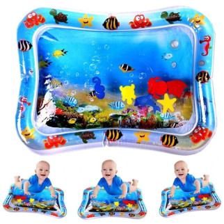 Дитячий розвивальний водний килимок із водою та рибками для малюків, 65х45 см - Інтернет-магазин спільних покупок ToGether