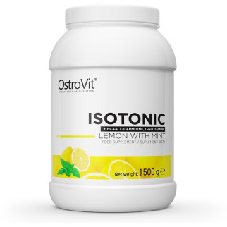 Ізотонік OstroVit Isotonic 1500 g /150 servings/ Lemon Mint - Інтернет-магазин спільних покупок ToGether