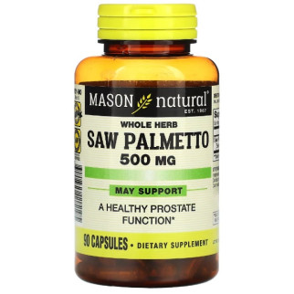 Екстракти ягід сереноа Mason Natural Saw Palmetto 500 mg 90 Caps - Інтернет-магазин спільних покупок ToGether