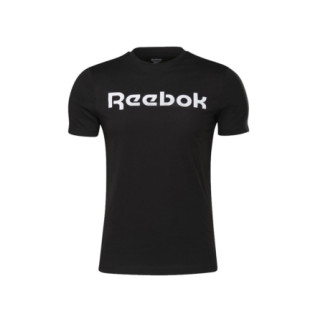 Футболка чоловіча Reebok GS Linear Re Black/White (GJ0136) - Інтернет-магазин спільних покупок ToGether