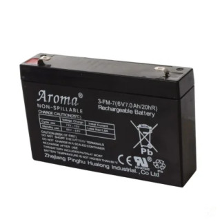 Акумуляторна батарея універсальна Aroma 6V7Ah-BATTERY - Інтернет-магазин спільних покупок ToGether