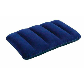 Подушка надувна велюрова 43х28х9см, синя, в коробці INTEX - Інтернет-магазин спільних покупок ToGether