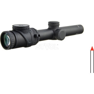 Прилад оптичний TRIJICON AccuPoint 1-6x24 BAC Red Triangle Tritium/Fiber Optics - Інтернет-магазин спільних покупок ToGether