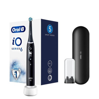 Електрична зубна щітка Oral-B iO Series 4N iOG4-1B6-2DK-Matt-Black чорна - Інтернет-магазин спільних покупок ToGether