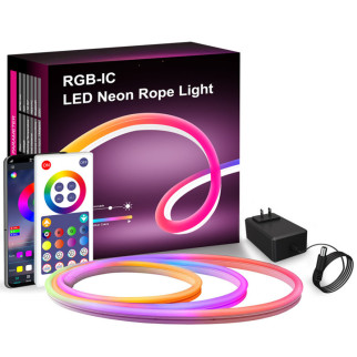 Настенная лента RGB LED LD05 Bluetooth EU Plug with app 12V (5m) - Інтернет-магазин спільних покупок ToGether
