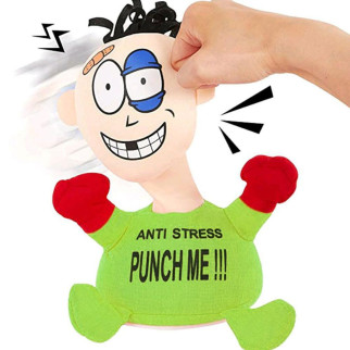 М'яка іграшка-антистрес "Вдар мене" зі звуком/інтерактивна іграшка Punch Me - Інтернет-магазин спільних покупок ToGether