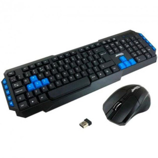 Комплект бездротова клавіатура + мишка JEDEL WS880 Black - Інтернет-магазин спільних покупок ToGether