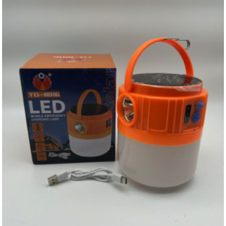 Підвісна ручна лампа ліхтар для кемпінгу та відпочинку Solar charging light 100W TD-8016 - Інтернет-магазин спільних покупок ToGether