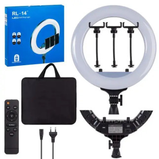 Кільцева LED-лампа RL-14 (36 см) (3 кріплення) (пульт) (сумка) - Інтернет-магазин спільних покупок ToGether