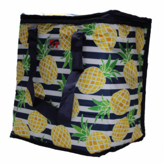 Термосумка, сумка-холодильник 32х20х35 см 22 л Sannen Cooler Bag З ананасами - Інтернет-магазин спільних покупок ToGether