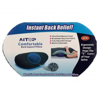 Ортопедична подушка під спину Back Support Pillow Comfy Curve - Інтернет-магазин спільних покупок ToGether