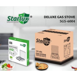 Настільна газова плита на 4 конфорки Starlux SGS-6004 - Інтернет-магазин спільних покупок ToGether