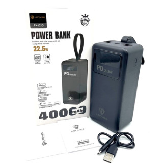 Power bank LENYES PX421D 40000 mAh (реальна ємність) - Інтернет-магазин спільних покупок ToGether