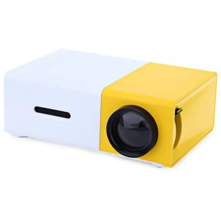Мультимедійний портативний проєктор UKC YG-300 з динаміком White/Yellow - Інтернет-магазин спільних покупок ToGether