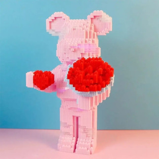 Конструктор у формі ведмедика Magic Blocks 6784 BearBrick, 5200 деталей із підсвіткою - Інтернет-магазин спільних покупок ToGether