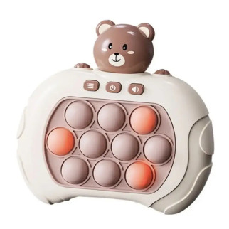 Іграшка-антистрес Pop it PRO Bear Brown - Інтернет-магазин спільних покупок ToGether