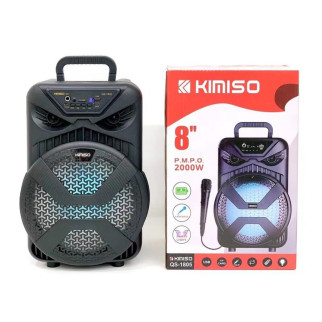 Kimiso новий QS-1805 8-дюймовий портативний динамік високої потужності з дротовим мікрофоном вуличний динамік - Інтернет-магазин спільних покупок ToGether