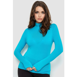 Гольф жіночий однотонний, колір блакитний, 186R505 - Інтернет-магазин спільних покупок ToGether