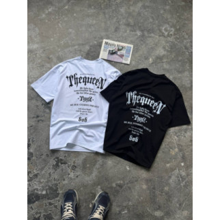 Комплект з двох футболок оверсайз чорна та біла Tggz 666 RD396/RD397 - Інтернет-магазин спільних покупок ToGether