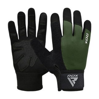 Рукавички для фітнесу RDX W1 Full Finger Army Green M - Інтернет-магазин спільних покупок ToGether