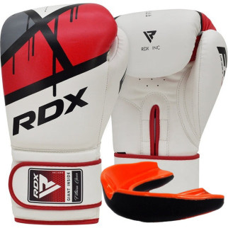Боксерські рукавиці RDX F7 Ego Red 14 унцій (капа в комплекті) - Інтернет-магазин спільних покупок ToGether
