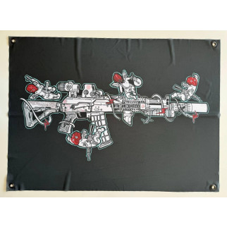 Банер "Гвинтівка AR" 600х900 мм - Інтернет-магазин спільних покупок ToGether