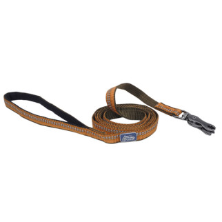 Повідець світловідбивний для собак Coastal K9 Explorer Leash, 1.8 м х 1.6 см, коричневий - Інтернет-магазин спільних покупок ToGether