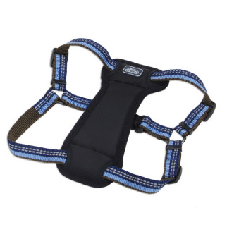 Шлей для собак світловідбивна Coastal K9 Explorer Harness, 50-76 см, синій - Інтернет-магазин спільних покупок ToGether