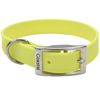 Нашийник біотановий для собак Coastal Fashion Waterproof Dog Collar, 43 см, жовтий - Інтернет-магазин спільних покупок ToGether