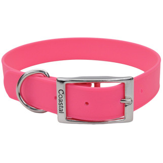 Нашийник біотановий для собак Coastal Fashion Waterproof Dog Collar, 61 см, рожевий - Інтернет-магазин спільних покупок ToGether