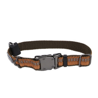 Нашийник світловідбивний для собак Coastal K9 Explorer Collar, 20-30 см, коричневий - Інтернет-магазин спільних покупок ToGether