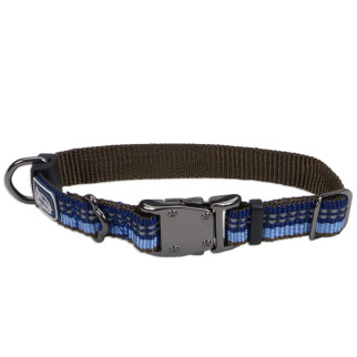 Нашийник світловідбивний для собак Coastal K9 Explorer Collar, 20-30 см, синій - Інтернет-магазин спільних покупок ToGether
