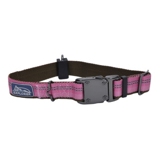 Нашийник світловідбивний для собак Coastal K9 Explorer Collar, 30-46 см, рожевий - Інтернет-магазин спільних покупок ToGether