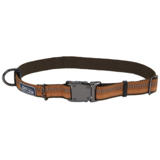 Нашийник світловідбивний для собак Coastal K9 Explorer Collar, 46-66 см, коричневий - Інтернет-магазин спільних покупок ToGether